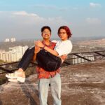 Haniya Nafisa Instagram - Through thick, thin and tattoos to come, I’ll choose you my brother over and over again, Happy Birthday Borden🧍‍♂️ 🍻To over 6 years of trust falling onto each other without a doubt and to a forever more Heart
