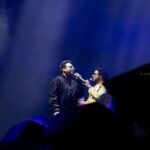 Haricharan Instagram - Which one do you like the most? 1 or 2 🤍 @haricharanmusic @arrahman AR RAHMAN CONCERT ZURICH by @thaalammediaofficial #arrahman #arrahmanlive #arrahmanconcert #hallenstadionzürich Hallenstadion Zürich