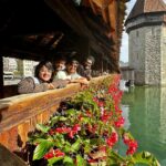 Haricharan Instagram - In Luzerne. Half way to Mt Titilus. Never a Dull day with this Bunch #SwissDayOut #ArrahmanLiveinEurope