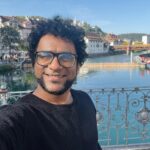 Haricharan Instagram - In Luzerne. Half way to Mt Titilus. Never a Dull day with this Bunch #SwissDayOut #ArrahmanLiveinEurope