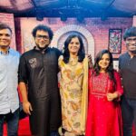 Haricharan Instagram - Such a insightful afternoon indeed talking about music which made us with our Fav Subashree Maam and Team #QFR 🔥🔥🔥🔥 thank you for this Opportunity maam 🙏🙏
