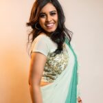 Haripriya Instagram - Loved wearing this fancy saree. ✨ . . . #ootd #saree #outfit #explore #fashion