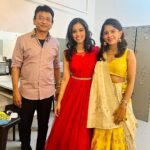 Haripriya Instagram – Had a great show yesterday at singapore celebrating @unnikrishnanpofficial sir’s hits 🤍
So happy to be a part. 
Mandatory backstage pic with the dad and daughter duo @uthara__unnikrishnan 🫶🏼 Singapore