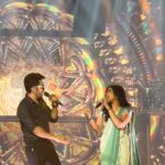 Haripriya Instagram - @Vijayantony live in malaysia 💥🧿 29/10/23 Outfit : @styl_chennai . . . . #vijayantony #haripriyasinger #malaysia #concert #music