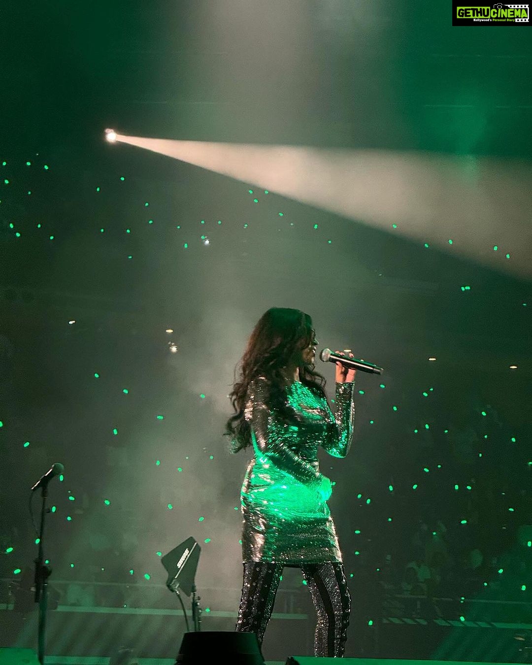 Haripriya Instagram - 🧿SINGAPORE WAS LIT 🔥🔥 14/10/23 . . . #haripriyasinger #concert #music #U1 #live #singer #performer #singapore Singapore
