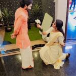 Haritha G Nair Instagram - Hey Nanpa....(take a deep breath🥺) . . The day u joined in our team... Being a Brother, Being a Son, Being a Friend and Being a Co - Star u started spreading positivity..and i started capture ur crazy moments and then...i was waiting for this day... Be like this Machi 🙏🏻 . (I can't breath...🥺😵‍💫) . As u "requested😜" i don't have a big description about u on this day... But i just want to let u know that U were my unpaid therapist... . (Omg... No breath🥴) . And i selected this song bcos u always dedicate this song for me... This lyrics says everything... "🎵Nanbanai partha neram mattum.. Otti kondathu en nyabagathil🎶 🎵En uyir vazhum kalam ellam.. Avan ninaivu thudikum en irudhayathil"🎶 . (No breeeeaath... 😖) . Happy Birthday to my fav musician . . Nanpa... U are Family🫂❤ . (Oh... No😵‍💫😖😖😣) Such nice words from me and i can't breath now...So... "" Chi... Pa... Salyame🤦🏼‍♀️, pisachu"🤦🏼‍♀️😃 #happynow