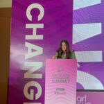Harnaaz Kaur Sandhu Instagram - Together, we can achieve greatness, break down barriers, and forge a path towards a brighter, more equitable future. #menstrualequity #periodforchange #endperiodpoverty #girlup @girlup @girlupindia