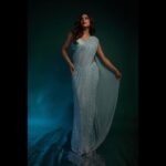 Harnaaz Kaur Sandhu Instagram - Pretty close… 😉 Styled by @tanghavri Outfit @itrhofficial Shot by @priyankknandwana Jewels @diaprecious