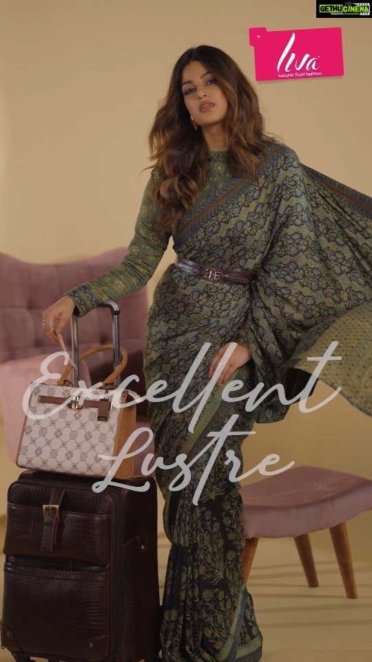 Harnaaz Kaur Sandhu Instagram - Travel in effortless style and comfort in outfits made from 100% nature-based LIVA Fabrics, just like @harnaazsandhu_03 does ✨ These fabrics offer excellent lustre and drape alongwith comfort. Visit the link in bio to know more about our Fabrics. Look for LIVA tag across all leading brands. #LIVAFluidFashion #LIVAFashion #HappinessofBeingNatural #LIVAecoFestiveFashion #UnlockHappiness