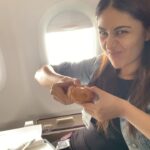 Heena Achhra Instagram - Early morning flight mein ek butter croissant 🧈🥐 ki keemat, tum kya jaano insta waalon 🙈 U guys can just swipe to conform my happy relationship with food 🥲 Felt super cute , might never delete later . . . . . . . . . . . . . . . . . . . . . . . . . . . . . . . . . . . . . . #HeerAchhra #explore #postoftheday #flyhigh #flight #travellife #travel #actor #beautiful #model #cute #happy #fun #smile #photoshoot #nature #funny #Actress #movies #tollywood #hollywood #instagood #instadaily #glamour #Wednesday #india Mumbai, Maharashtra