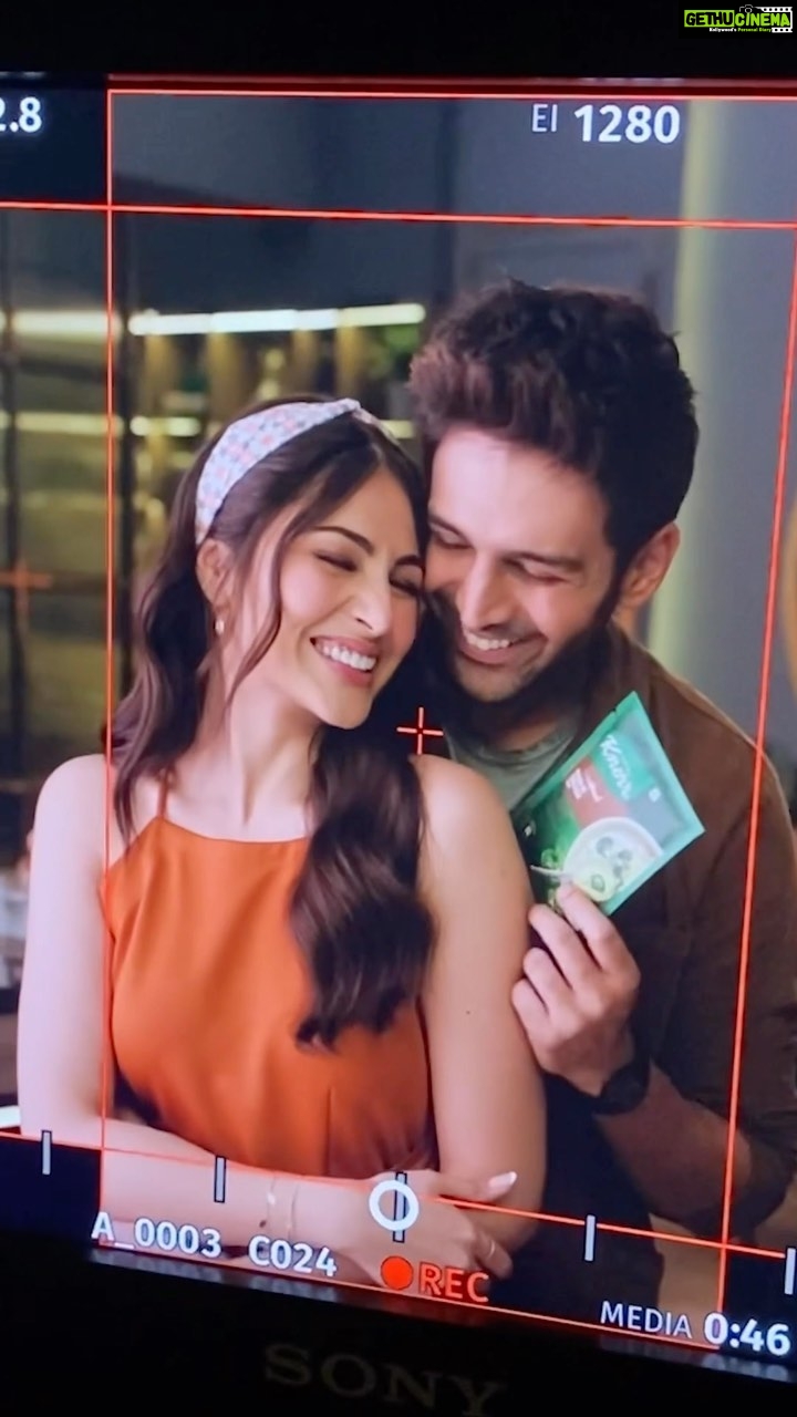 Heena Achhra Instagram - Behind-the-scenes moments are always magical 🫣🌟🌈 @kartikaaryan @knorr_india Makeup by:- @billymanik81 Hair by:- @hairstylist_madhav2.0 . . . . . . . . . . . . . . . . . . . . . . . . . . . . . . .. . . . . . . . . . . . . . . . . . . . . . . . . . . . . . . . . . . . . . . . . . . . . . . . . . . . . . . . . . . . . . . . . . . . . . . . . . . . . . . .. . . . . . . . . . . . . . . . . . . . . . . . . . . . . . . . . . . . . . . . . . . . . . . . . . . . . . . . . . . . . . . . . . . . . #heerachhra #kartikaaryan #knorr #brocolli #bollywood #mumbai #bts #ad #fun #instagram #reelsvideo #teamwork