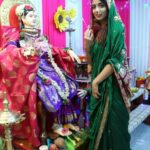 Heena Panchal Instagram - नवरात्री नवरंग 🌸 आजचा रंग हिरवा 💚🌸 @theofficialheena ❤️ . . . . #heenapanchal #Love #instagood #fashion #photooftheday #beautiful #art #photography #happy #instagram #reelfeelit #reelsinstagram #reelitfeelit #shivthakare #biggboss #malaikaarora #norafatehi #cute #goodvibes #positivevibes #performer #teamheena #khatronkekhiladi #shivthakare #garba #navratricollection #navratri #navratri2023 #biggbossott #lookoftheday #i̇nstagood