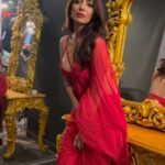 Heena Panchal Instagram - Tere kasam mein Bilkul seedhi saadhi thi mein tune ladki kharab Kar de ❤️❤️❤️ #gonegirl #heenampanchal #character #red #sareelook #trending
