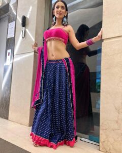 Heena Panchal Instagram - May the divine blessings of Goddess Durga and Lord Rama help you achieve success in whatever you do…Happy Vijaya Dashami and Happy Dussehra 🌸❤️
@theofficialheena ❤️ 
.
.
.
.
#heenapanchal #Love #instagood #fashion #photooftheday #beautiful #art #photography #happy #instagram #reelfeelit #reelsinstagram #reelitfeelit #shivthakare #biggboss #malaikaarora #norafatehi #cute #goodvibes #positivevibes #performer #teamheena #khatronkekhiladi #shivthakare #garba #navratricollection #navratri #navratri2023 #biggbossott #lookoftheday #i̇nstagood