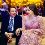 Hema Malini Instagram - 16/10/23 was indeed a diamond filled day in my life. Joined by friends, colleagues, family and my fans, the evening was memorable. Dharamji’s presence throughout the event was a blessing.All my esteemed guests responded to my invitation in spite of their busy schedules and their presence made me so happy. Here are some photos of the evening. Venue: @aurikamumbaiskycity Outfits: @houseofneetalulla Jewellery: @naredi_jewels Pics: @tajfotostudio @karan_gandhiok @pankajthewadhwa @sonal2501 @aapkadharam @imeshadeol @ahana_deol_vohra @anupampkher #jitendra @subhashghai1 @shatrughansinhaofficial @prasunjoshi1994 @meiyangchang #75thbirthdaycelebration #birthday #celebration #event