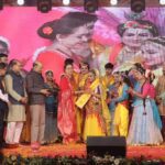 Hema Malini Instagram – Some photos from the festival – a group from Lucknow performed beautifully ‘Murlidhar Gopal’ to a full audience.

#brajrajutsav #braj