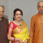 Hema Malini Instagram - Bhai dooj today! Celebrate your relationships with your loved siblings and make this a memorable day! Here I am with both my brothers, Kannan and Jagannath, my two pillars of strength who have always stood by me through thick and thin! I always pray for their wellbeing🙏🙏❤️❤️ #bhaidooj #bhaidoojspecial #festival #festiveseason