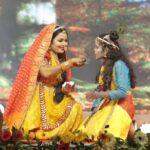 Hema Malini Instagram - Some photos from the festival - a group from Lucknow performed beautifully ‘Murlidhar Gopal’ to a full audience. #brajrajutsav #braj