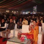Hema Malini Instagram - Some photos from the festival - a group from Lucknow performed beautifully ‘Murlidhar Gopal’ to a full audience. #brajrajutsav #braj