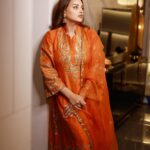 Himanshi Khurana Instagram – Outfit @floral.crush 🍔