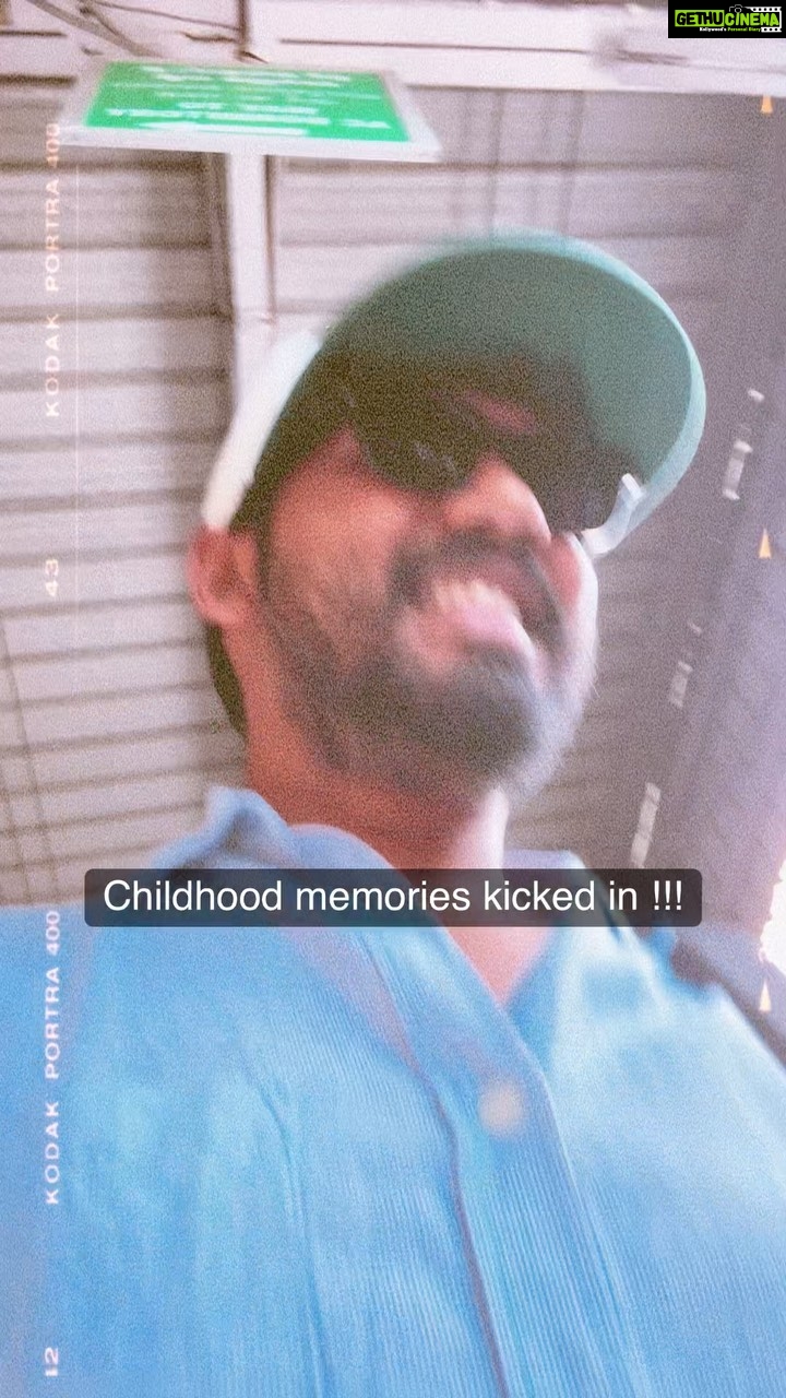 Hiphop Tamizha Instagram - Went to the cbe railway station after ages 😄🤟🏻 these nostalgic touchdowns are amazing ! Gotta do more of em’ 😁