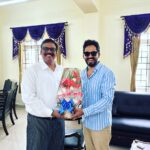Hiphop Tamizha Instagram - Met the Dean of @aurccbe Anna University, Coimbatore. Discussed the various initiatives the regional centre, is bringing in for the students. Amazed by how Government institutions are upping their game to international standards bringing in tech and infrastructural changes for the students. Had a great time. Thank you Dr.Saravanakumar for the invite.