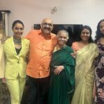 Hitha Chandrashekar Instagram - Appreciation post for my family for being my pillars of strength, giving me care and support, immeasurable love, making me feel like everything’s going to be okay! Thank you, Universe! ✨#blessed