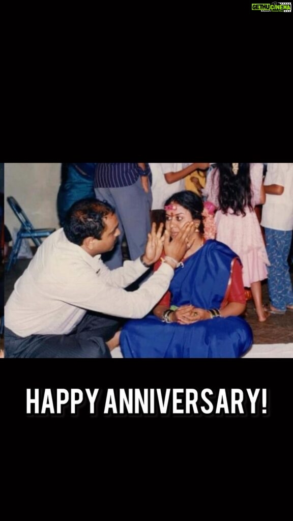Hitha Chandrashekar Instagram - With each year, my love, gratitude and respect for my parents has been ascending. The more life I see, the more people I meet, I’m assured my parents are my most precious gift from the Universe. With a perfect balance of “Sihi” & “Kahi”, you’ve both lived your life together and lead by example. I don’t have to look beyond for “couple goals” or “parenting goals”, because you both are it, not just for me- for many of our own! Your actions are always filled with love, and you both do all of it with a smile on your face. Thank you for finding each other, thank you for being our parents, thank you for how hard you’ve worked to provide the best of everything for us, thank you for being the best humans I’ve ever come across, thank you for being our role models, thank you for showing us right from wrong, thank you for being my blessings on good days and bad. Thank you for everything! I love you guys✨♥️ Happy 33rd Anniversay♥️🤗✨🥂🧿 #blessed
