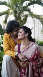 Hruta Durgule Instagram - To the most beautiful day of my life 🥹❤️
#memories #marriage #couple #grateful #positivevibes #forevergrateful #hrutadurgule #prateekshah #specialday #newbeginnings