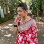 Hruta Durgule Instagram – ❤️
#beingbridesmaid #familytime #sareelove #grateful #blessed #hrutadurgule
📷 by Mr.Shah❤️