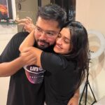 Hruta Durgule Instagram - Happy Birthday My 🌎 ❤️ Thank you for being the best brother,friend and offcourse my punching bag🫣 Its your 25th today ! Just happily proud to see you grow , evolve everyday . Just remember to take that leap of faith ✨ Rest Assured , I have Your Back ❤️ #babybrother #best #birthdayboy #mayborn P.S - no escape from my tight hugs ever 😋