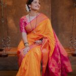 Hruta Durgule Instagram - Adoring the way this saree suits me! Styled by @shalmalee_t Saree by @patelsarees_pvtltd Blouse by @__shamiyanaa__ Jewellery by @treasureboxforyou Pictures @magdumshubham & @sushant.sutar #HrutaDurgule #notoverthefestiveseason