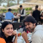 Hruta Durgule Instagram - Too good together 😉😍❤️ #travel #explore #dubai #trendingreels #music #blessed #grateful #thankyou2022 #memories #us #love Waldorf Astoria Dubai Palm Jumeirah