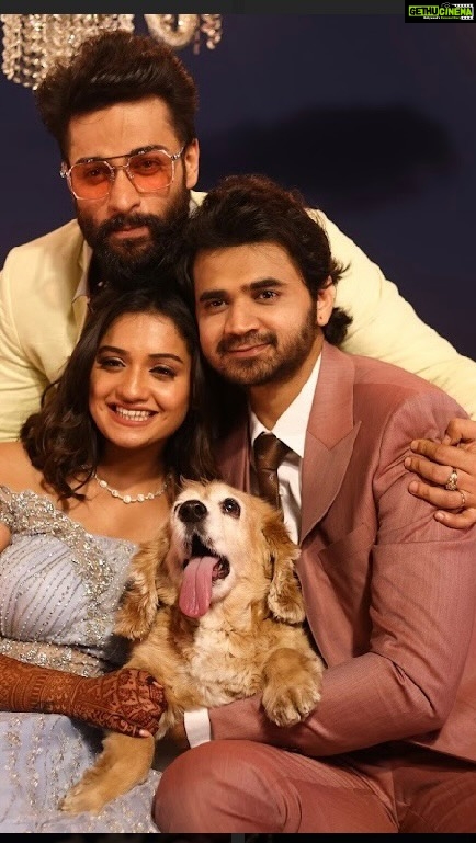 Hruta Durgule Instagram - When the world says … its just a dog ! But that dog means the world 🐶 ❤️ CHAPPY 🥰 #love #chappy #us #family
