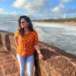 Hruta Durgule Instagram - Goa ❤️✨ #fortagauda #goadiaries #candolimbeach #anjunabeach #vagatorbeach #positivevibes #traveldiaries 📷 by @prateekshah1 ❤️