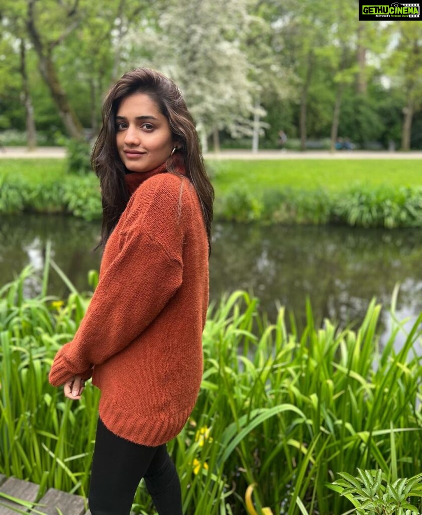 Hruta Durgule Instagram - Miss being there 🌸 #throwback #amsterdam #vondelpark #grateful #blessed