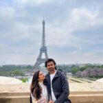 Hruta Durgule Instagram - The Best View ❤️ #mymain #majormissing #couple #grateful #blessed #happy P.S - love this song 🌸