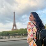Hruta Durgule Instagram - Surreal ✨ You were so beautiful Paris🥹❤️ Thank you for all the memories ! Until Next Time ❤️ #paris #vacay #europe #explore #travel #grateful #blessed #happy #positivity #thankyou P.S - Thank you @prateekshah1❤️ for curating this beautiful trip🥹 #ily #mymain #firstweddinganniversary