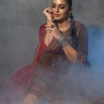 Huma Qureshi Instagram – There is no smoke with out a patakkha being around 🪔💥😜🌟🥰 #diwali #festive #indian 

Outfit by @ritukumarhq @quirkbrandconsulting
Cuffs by @silverstreakstore
Earrings by @ppjewellers_official
Clutch by @houseofsimitri

Make up by @ajayvrao721 
Hair by @nargis9052 
Photo by @ayushguptaphoto styled by @dhruvadityadave 
Style team @deatickoo
Nails @itssoezi