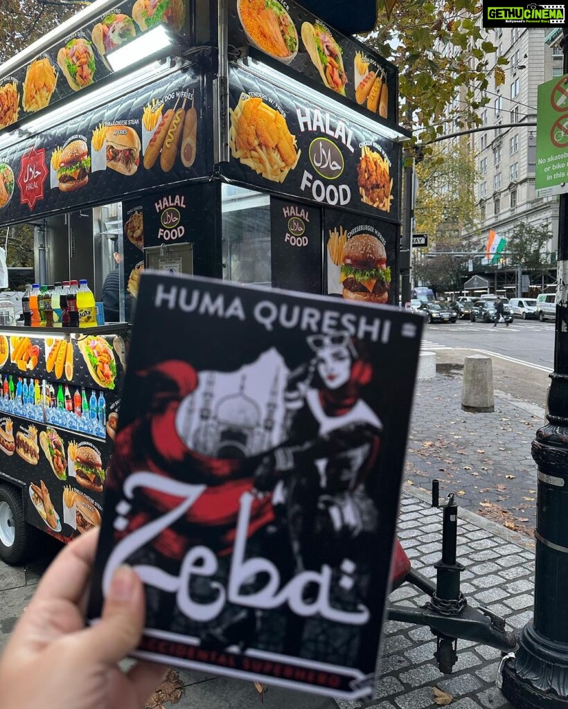Huma Qureshi Instagram - No freebies with the book #Zeba Kindly just pre-order. Support the new author in town! Link in bio #book #author #newbie #freebies #newyork