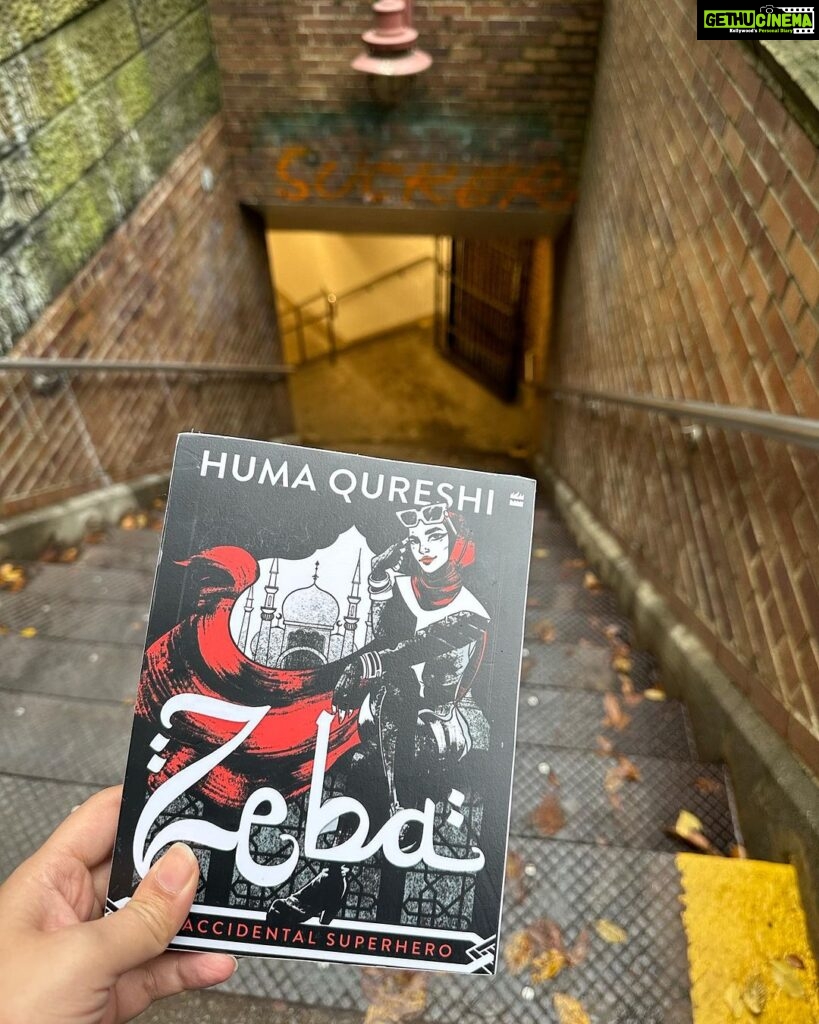 Huma Qureshi Instagram - Zeba was here !! In New York City ❤ have you pre-ordered it yet ? Link in Bio #zeba #novel #preorder #book #author #love #writer Can you guess the different spots around the city ? And did you know the book is set in NY as well :-) @harpercollinsin @asuitableagency