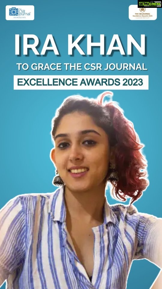 Ira Khan Instagram - Thrilled to announce the presence of the dynamic Ira Khan, Founder & CEO of Agatsu Foundation, at the prestigious The CSR Journal Excellence Awards 2023! Her dedication to making a positive change echoes the spirit of excellence we honor. Get ready for an evening that transcends boundaries, recognizing those who turn compassion into action. 🌐❤️ Ira will be honoured with The CSR Journal Inspiring Youth Awards 2023. Join us in honouring the champions of social impact at The CSR Journal Excellence Awards 2023. Together, let’s make a difference that echoes through generations. December 9th, 2023, Bombay Stock Exchange, Mumbai. #CSRAwards2023 #IraKhan #AgatsuFoundation #SocialResponsibility #CSR @agatsufoundation