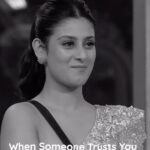 Isha Malviya Instagram - She was loyal, she was brave, she was trustworthy.. but.. the one who “claimed” to love her never deserved her. #teamishamalviya Edited by: @ashmaneditors @colorstv @officialjiocinema #biggboss17 #bb17 #colorstv #jiocinema #endemolshine