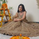 Isha Malviya Instagram - As the fireworks light up the sky, may your life be filled with moments of joy, success, and togetherness. Wishing you a very Happy Diwali! 🪔❤️ #teamishamalviya Outfit: @frontierphagwara Jewels: @the_kizals Makeup: @makeupbypanamkaur Hair: @shabana_sheikh_11 Styled by: @khwaish_mehta @isshhhbykhwaish Team: @insyncdigitals @colorstv @officialjiocinema #biggboss17 #bb17 #colorstv #jiocinema #endemolshine @endemolshineind
