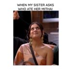 Isha Malviya Instagram - Tag all your siblings who can relate to this. 💕 #teamishamalviya Editor: @ashmaneditors Outfit: @sainygargcouture Styled by: @khwaish_mehta @isshhhbykhwaish x @vansh_singh888 @colorstv @officialjiocinema #biggboss17 #bb17 #colorstv #jiocinema #endemolshine @endemolshineind #siblinggoals #siblings