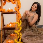 Isha Malviya Instagram - Have a sparkling celebration! Happy Diwali y’all! 🪔💕✨ #teamishamalviya Shot by: @filmakershally Outfit: @frontierphagwara Jewels: @the_kizals Makeup: @makeupbypanamkaur Hair: @shabana_sheikh_11 Styled by: @khwaish_mehta @isshhhbykhwaish Studio: @summerhousestudio_ Team: @insyncdigitals @colorstv @officialjiocinema #biggboss17 #bb17 #colorstv #jiocinema #endemolshine @endemolshineind