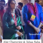 Ishaa Saha Instagram – We spotted Sona Da @itsmeabirchatterjee & Jhinuk @ishaasaha_official during Chaturthi puja parikrama .
#TOSpotted #durgapuja2023