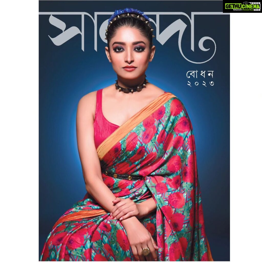 Ishaa Saha Instagram - বোধন | @sanandamagazine @moumitasarkarroy @i_payel @kushalchatterjeeofficial @kunal_makeup_artist @somnath_roy_photography