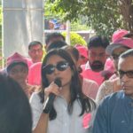 Ishaa Saha Instagram - Breast Cancer Awareness Program organised by Ruby General Hospital ( Ruby cancer centre) . #fightbreastcancer🎀