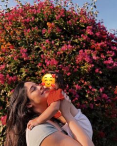 Izabelle Leite Instagram - having kids is like receiving a 🔑 from God that gives you access to a place where you find the kind of love that you never thought it could exist. 🫀🥹🤍🧿
so grateful to be a mother and to have the privilege to be next to them! 🙏🏻